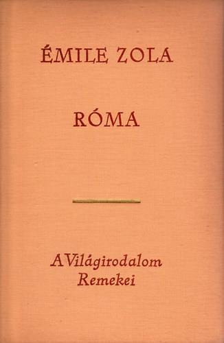 Émile Zola - Róma