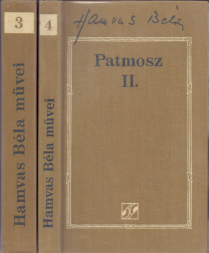 Hamvas Béla - Patmosz I-II.