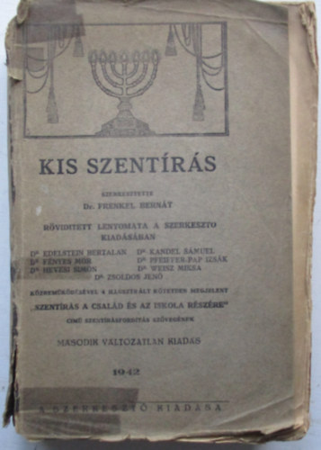 Dr. Frenkel Bern�t - Kis szent�r�s