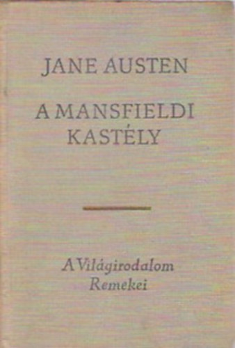 Jane Austen - A mansfieldi kast�ly