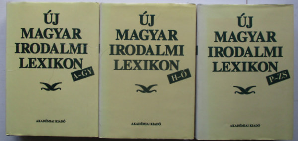 Pter Lszl (szerk.) - j Magyar Irodalmi lexikon 1-3.