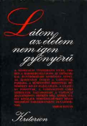 Imreh Istvn (szerk.) - Ltom az letem nem igen gynyr (a madfalvi veszedelem...1764)