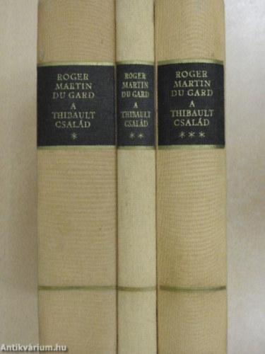 Roger Martin Du Gard - A Thibault Csal�d 1-3