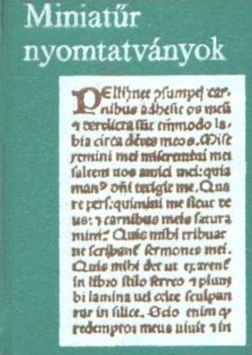 Janka Gyula - Miniat�r nyomtatv�nyok (t�bbnyelv�)- minik�nyv