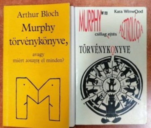 Arthur Bloch, Kara Winwood - 2 db Murphy törvénykönyve , Murphy asztrológiai törvénykönyve