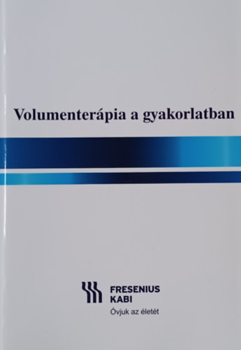 F�szerk.: Dr V�nkos L�szl� - Volumenter�pia gyakorlatban