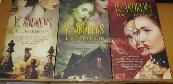 V. C. Andrews - 3 db V. C. Andrews: A tkrikrek + Trtt tkr + Trtt emlkek