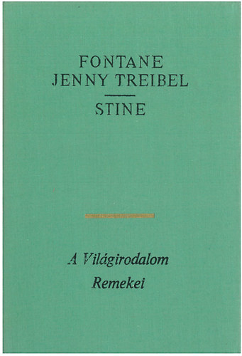 Theodor Fontane - Jenny Treibel-Stine