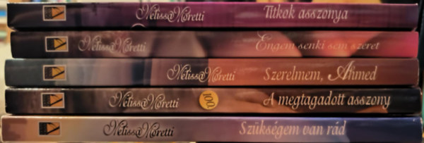 Melissa Moretti - 5 db Melissa Moretti regny