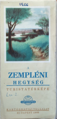 A Zempléni-hegység turistatérképe