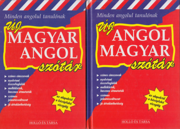 Kophzi Erzsbet Dr. (szerk.) - Magyar-Angol + Angol-Magyar sztr (Minden angolul tanulnak) (2 ktet)