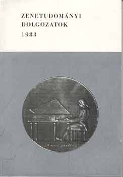 Domokos M. Szerk.: Berlsz M. - Zenetudomnyi dolgozatok 1983