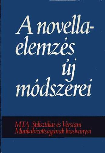 Hankiss E.-Szabolcsi M. - A novellaelemz�s �j m�dszerei