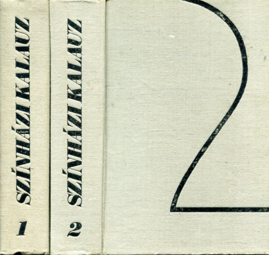 Vajda Gy. Mihály; Szántó Judit - Színházi kalauz I-II.