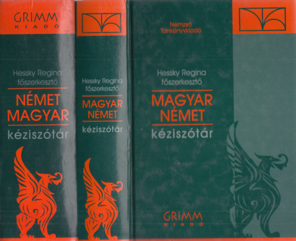 Hessky Regina (szerk.) - Magyar-német kéziszótár + Német-magyar kéziszótár