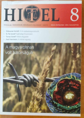 Hitel 8 - XXVII. �vfolyam 2014. augusztus
