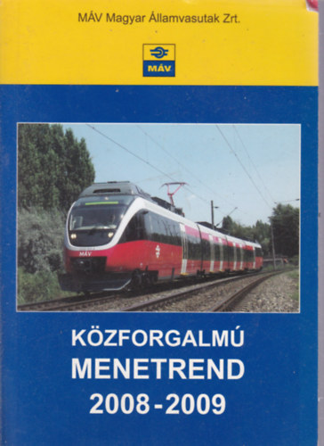 K�zforgalm� menetrend 2008-2009