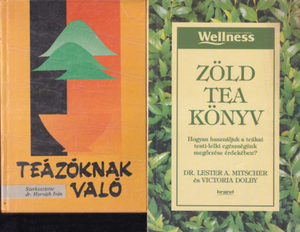 2 db. teval kapcsolatos ktet (Tezknak val + Zldteaknyv)