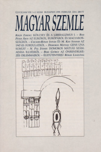 Magyar szemle 1-2. szám 1999. február