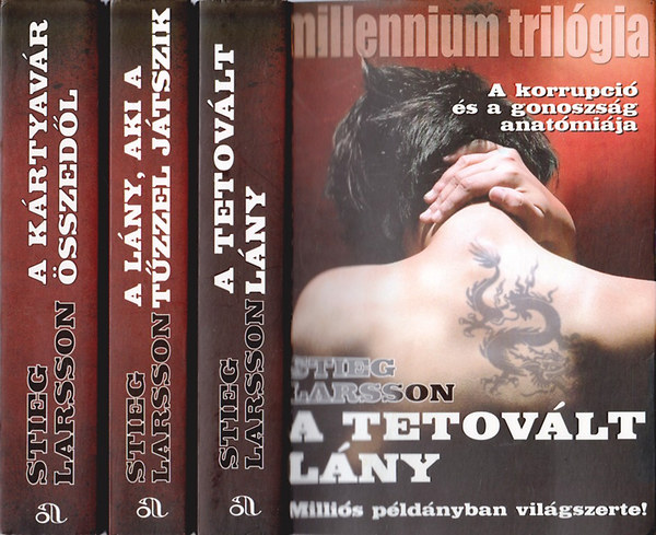 Stieg Larsson - Millennium trilógia I - III.