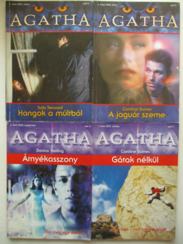 Agatha (2002. 2,4,6,7. ) (Hangok a m�ltb�l, G�tak n�lk�l, A jagu�r szeme, �rny�kasszony)