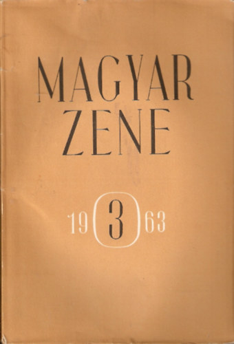 Magyar Zene 1963. június