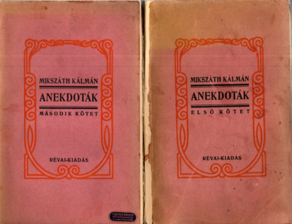 Mikszth Klmn - Anekdotk I-II.