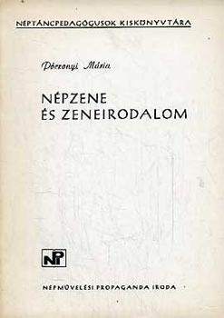 Pczonyi Mria - Npzene s zeneirodalom