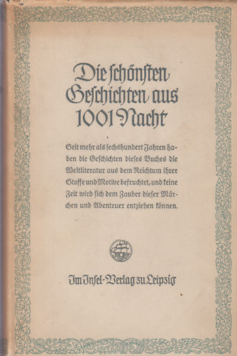 Die schnsten Geschichten aus 1001 Nacht