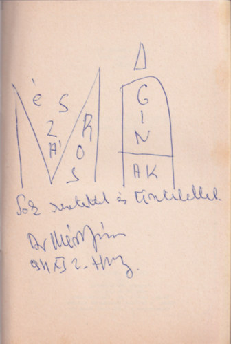 Dr. M�sz�ros J�nos, J�nos Juh�sz - Beismer� Vallom�s - Versek, m�vord�t�sok