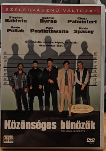 Bryan Singer, Kevin Spacey - K�z�ns�ges b�n�z�k (sz�lesv�szn� v�ltozat)(1 DVD)