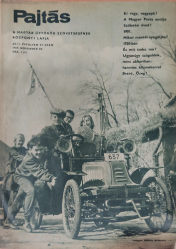 Rak Jzsef (szerk.) - Pajts XXII. vfolyam 47. szm (1967)