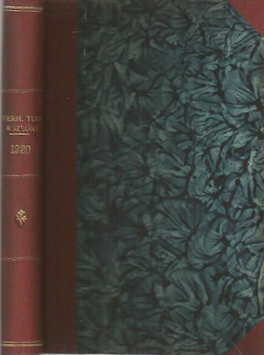 Ilosvay Lajos-Gorka Sándor - Természettudományi közlöny 1920