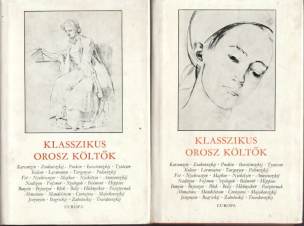 Eur�pa K�nyvkiad� - Klasszikus orosz k�lt�k I-II.