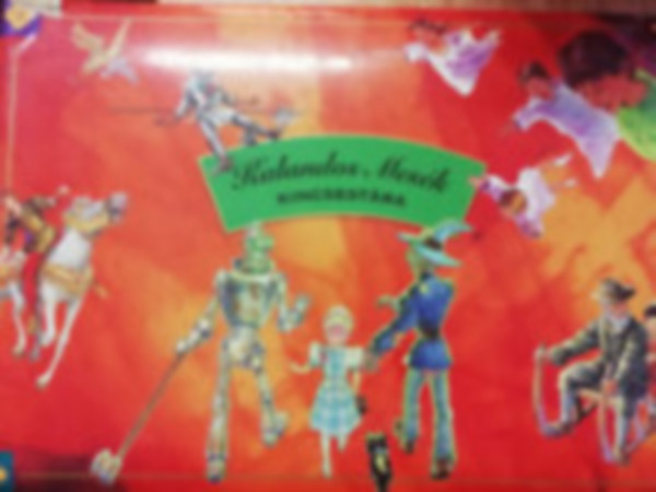 Kalandos Mesék Kincsestára (3 db. A/3-as mesésfüzet papírtokban, 1db hiányzik, a Heidi)