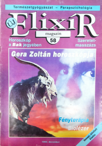 Dr. Nagy Rbert (szerk.) - j Elixr magazin 1993. december