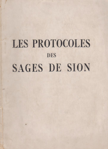 Protocoles des sages de Sion