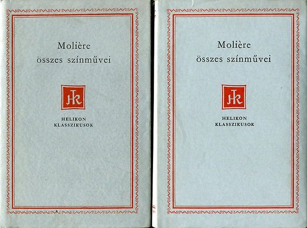 Moli�re - Moli�re �sszes sz�nm�vei I-II. (Helikon Klasszikusok)