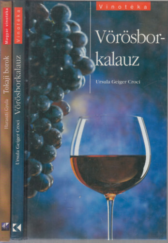 2 db. Vinotéka (Vöröborkalauz + Tokaji borok)