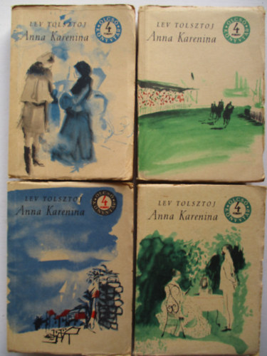 Lev Tolsztoj - Anna Karenina I-IV. \(olcs� k�nyvt�r)