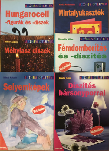 Színes ötletek könyvcsomag (6 db)