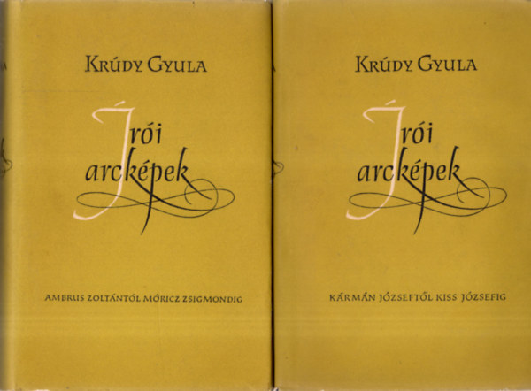 Kr�dy Gyula - �r�i arck�pek I-II.