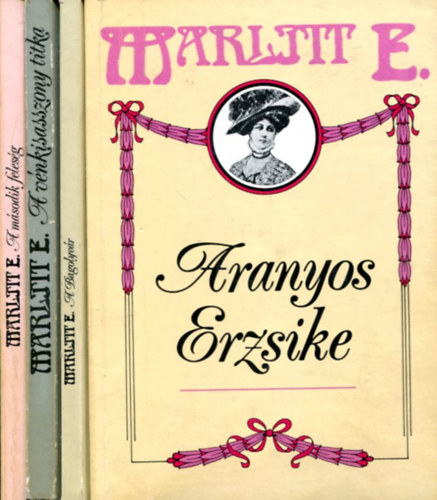 E. Marlitt (Friederieke Henriette Christiane Eugenie John) - 4 db E. Marlitt knyv