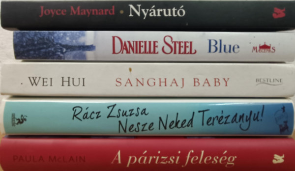 Joyce Maynard, Danielle Steel, Wei Hui, Rcz Zsuzsa, Paula McLain - Romantikus knyvcsomag