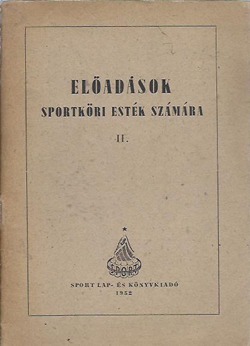 Eladsok sportkri estk szmra II.