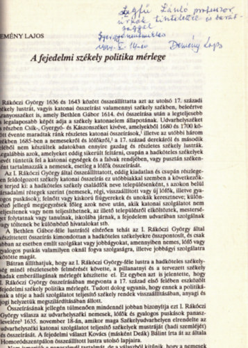 Glatz Ferenc  (szerk.) - A tudomny szolglatban - Emlkknyv Benda Klmn 80. szletsnapjra (klnlenyomat) (dediklt)