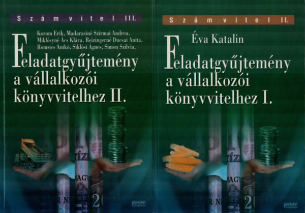 va Katalin, Ducsai Anita - Korom Erik - Simon Szilvia - Sztan Imre - Feladatgyjtemny a vllalkozi knyvvitelhez I-II.