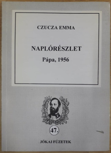 Czucza Emma, Dr. Hermann Istv�n (szerk.) - Napl�r�szlet