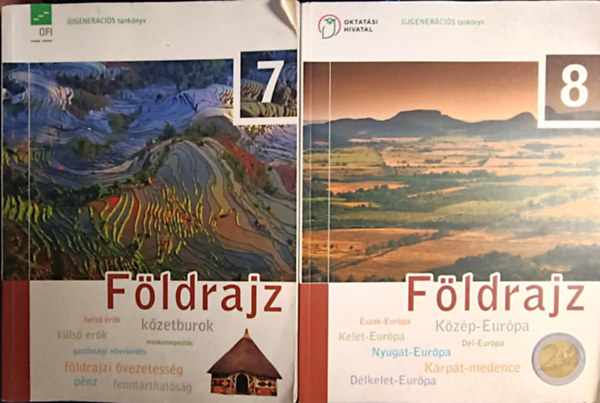 Földrajz tankönyv 7-8