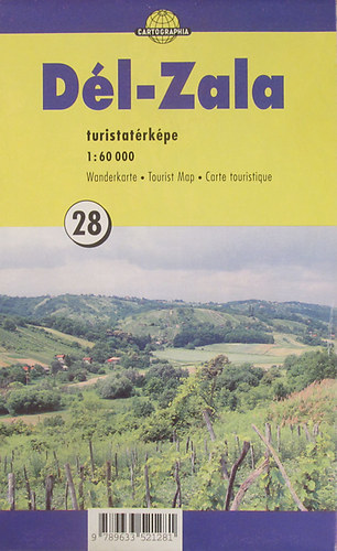 Dl-Zala turistatrkpe 1:60 000